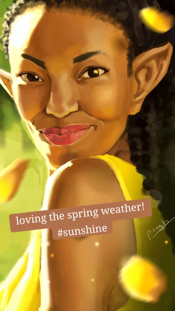 loving the spring weather! #sunshine